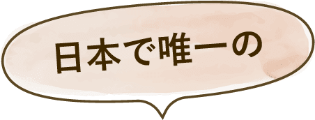 日本で唯一の